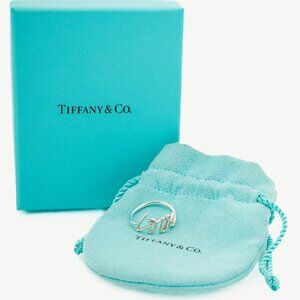 Tiffany & Co. Paloma's Graffiti Love Sterling Silver Ring